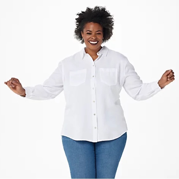 Serra Retreat Joie Rucker Malibu Bluffs Denim Shirt w/ Elastic Cuff Size M NWOT - Picture 1 of 7